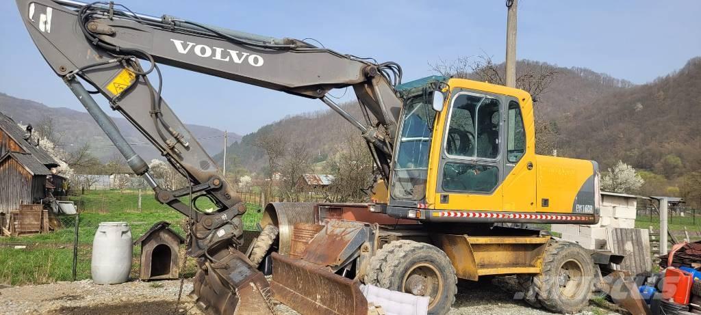 Volvo EW 160 Ekskavatori uz riteņiem