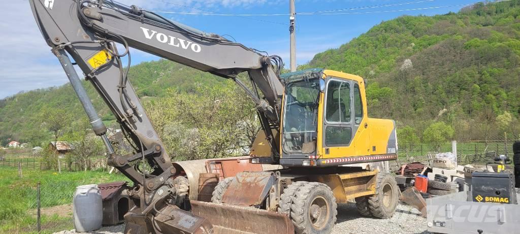 Volvo EW 160 Ekskavatori uz riteņiem