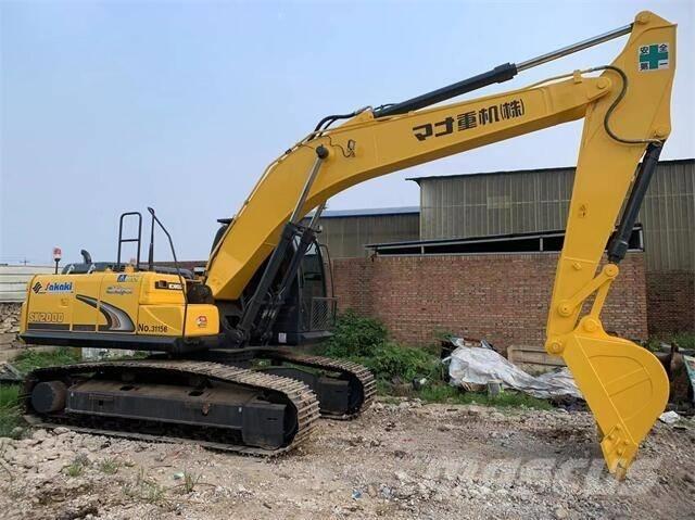 Kobelco SK 200 Kāpurķēžu ekskavatori