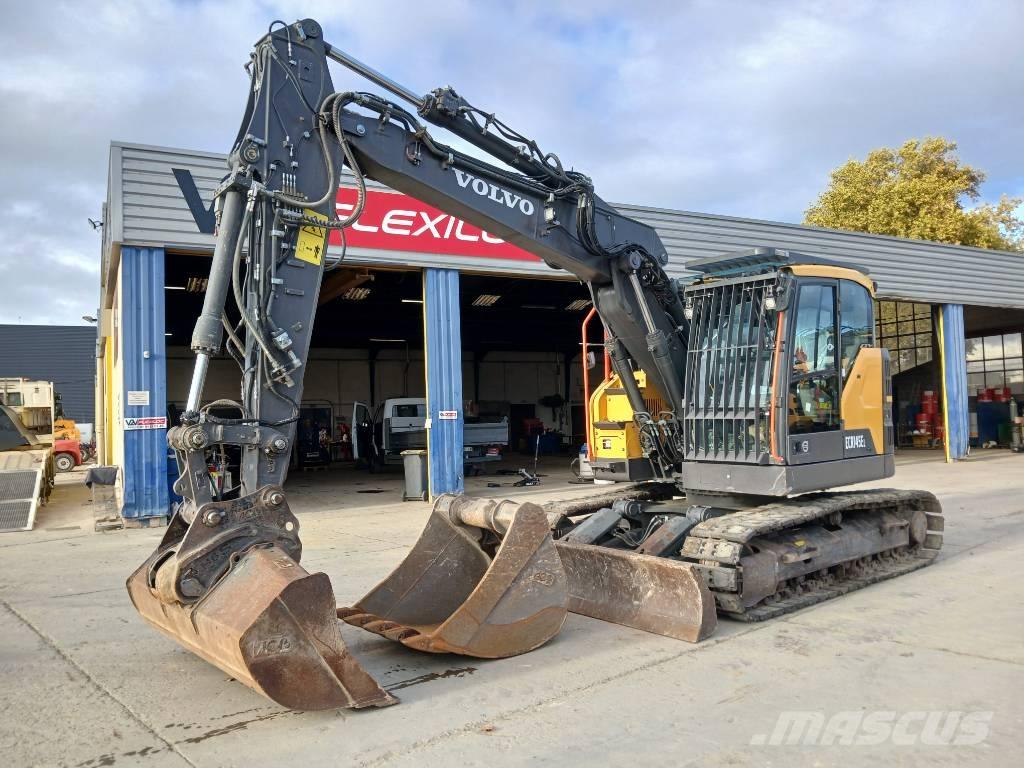 Volvo ECR 145 EL Kāpurķēžu ekskavatori