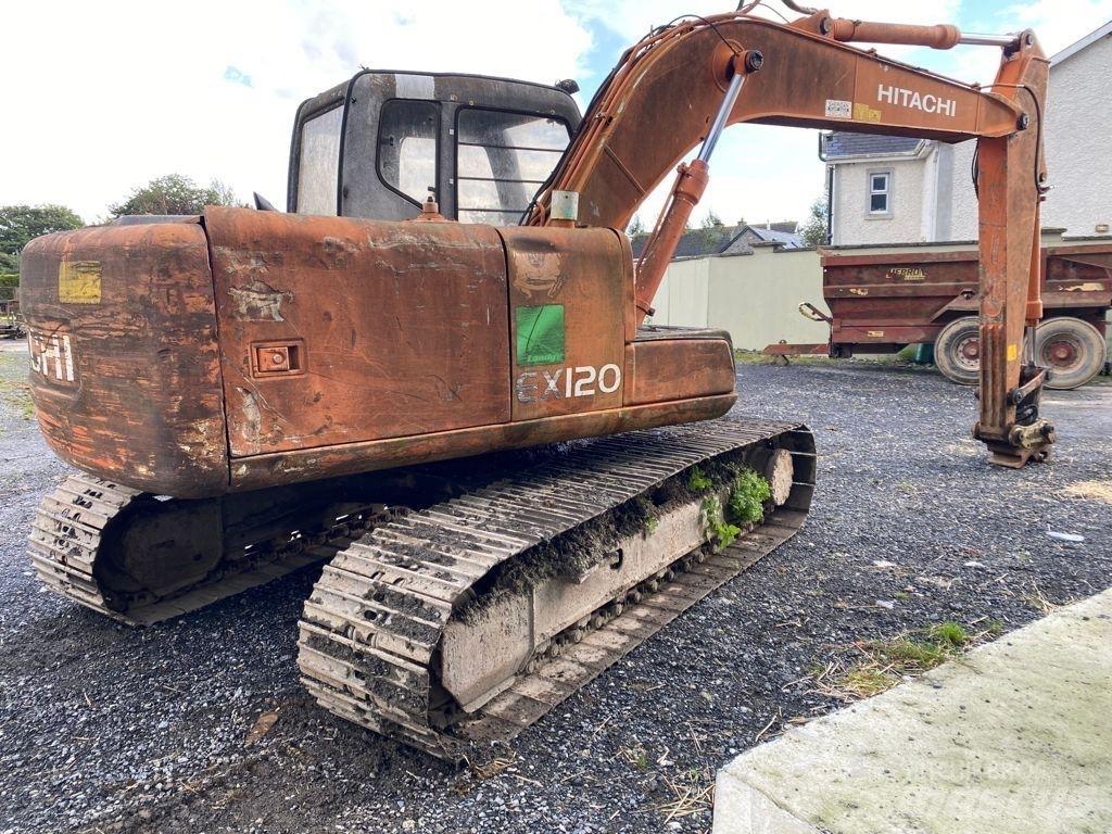Hitachi EX 120-5 Kāpurķēžu ekskavatori