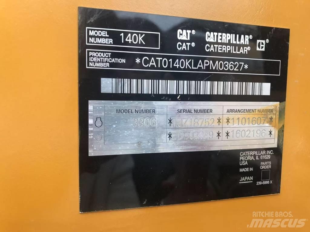 CAT 140k Greideri