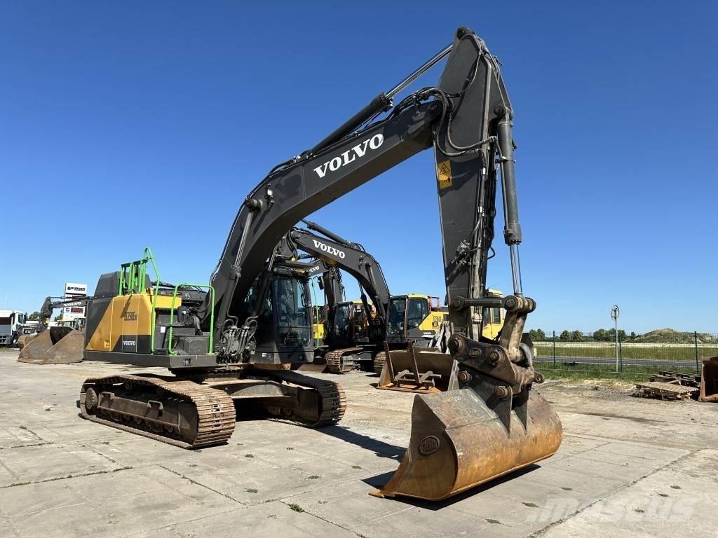Volvo EC250ENL Kāpurķēžu ekskavatori