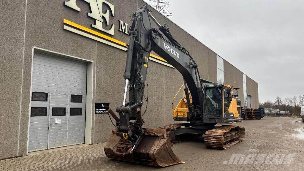 Volvo EC 250 EL Kāpurķēžu ekskavatori