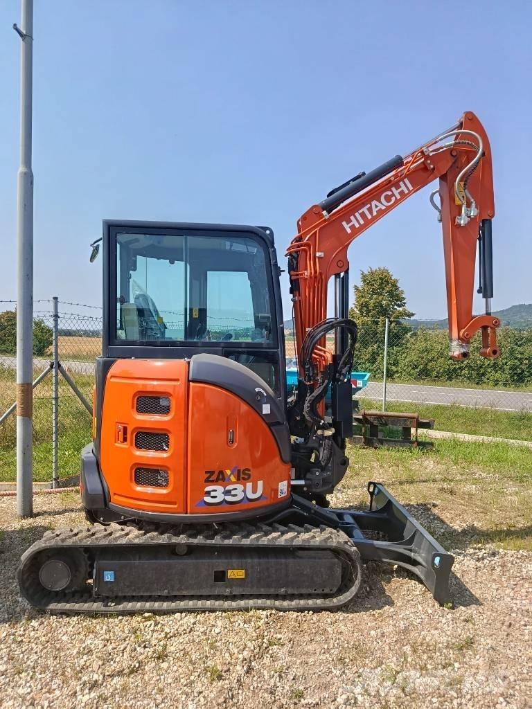Hitachi ZX33U Kāpurķēžu ekskavatori