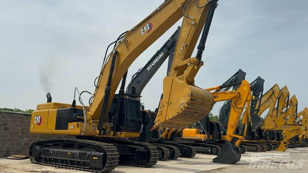CAT 349 D Kāpurķēžu ekskavatori