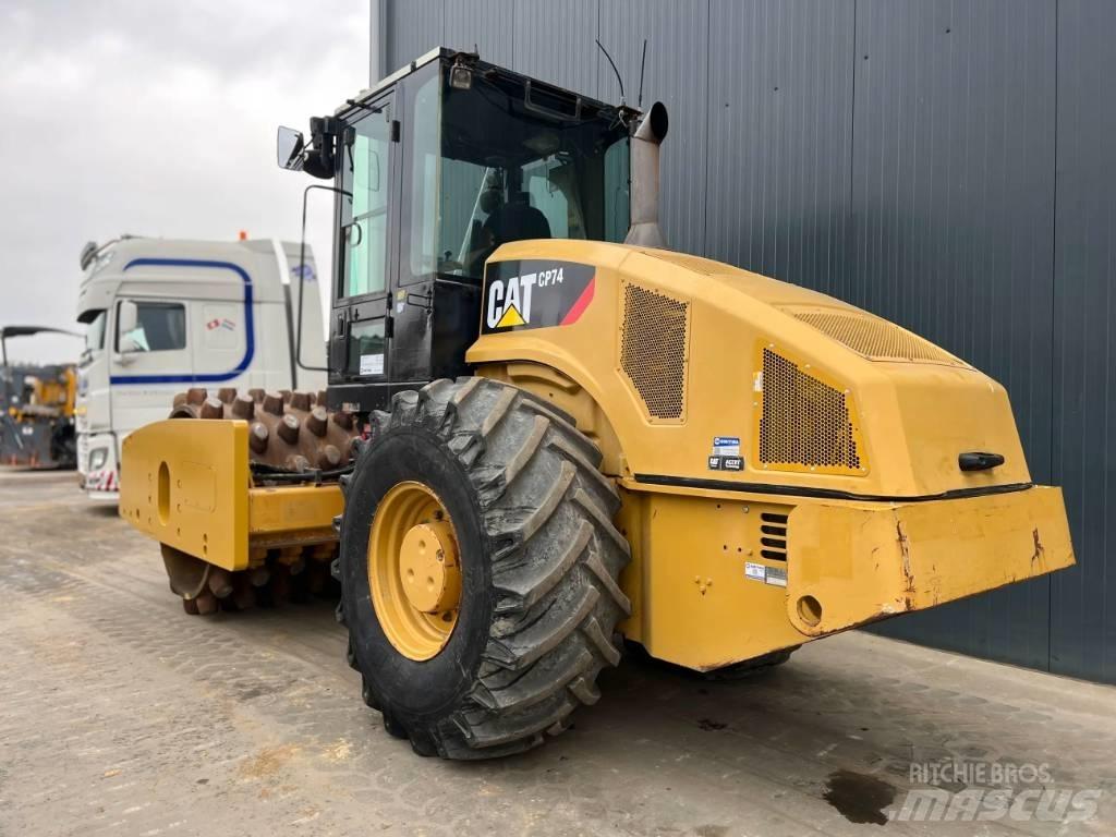 CAT CP74 Vienvalča grunts veltņi