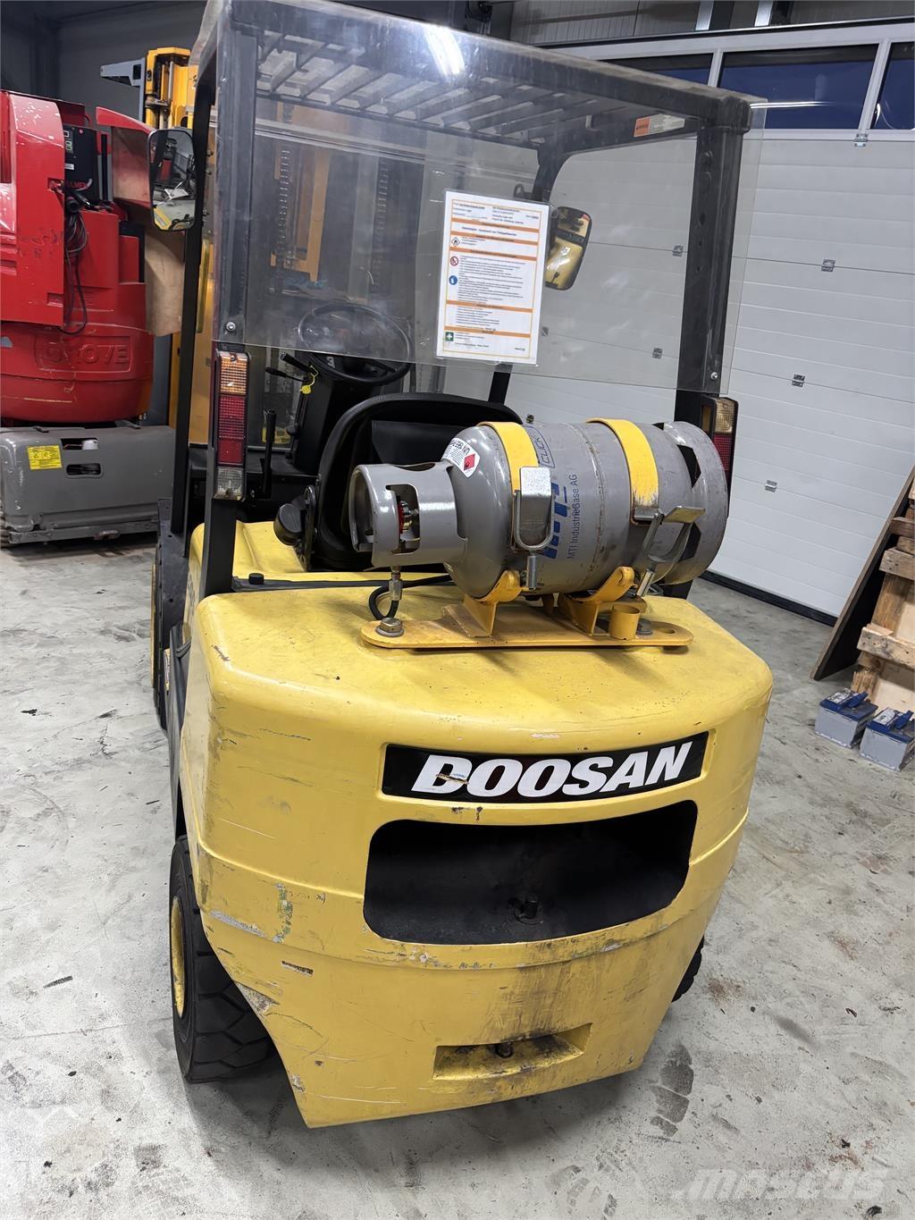Doosan G30 LPG tehnika