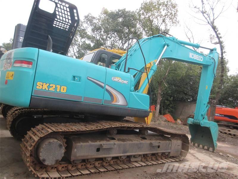 Kobelco SK 210 Kāpurķēžu ekskavatori