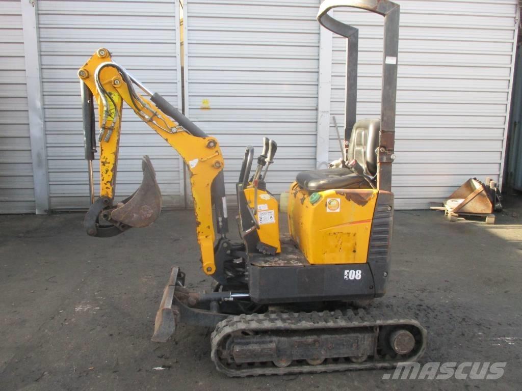 Bobcat E 08 Mini ekskavatori < 7 t