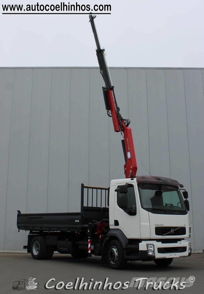 Volvo FL 240 + HMF 635 Pašizgāzējs