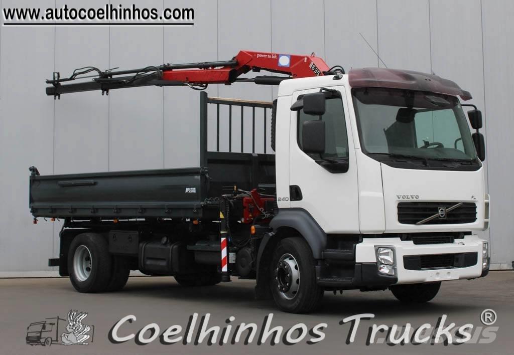 Volvo FL 240 + HMF 635 Pašizgāzējs