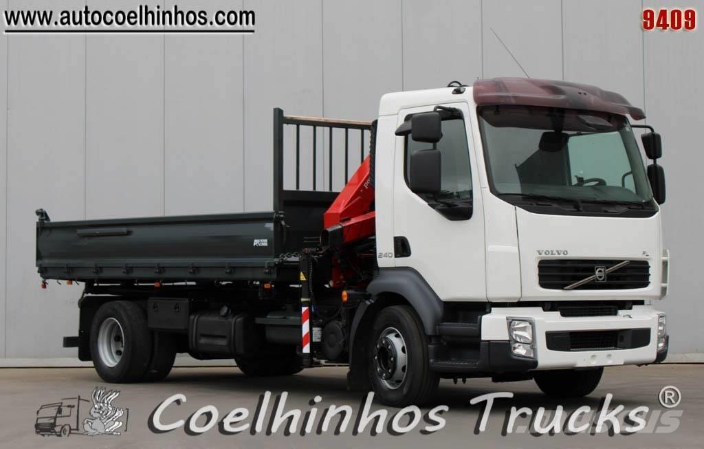 Volvo FL 240 + HMF 635 Pašizgāzējs