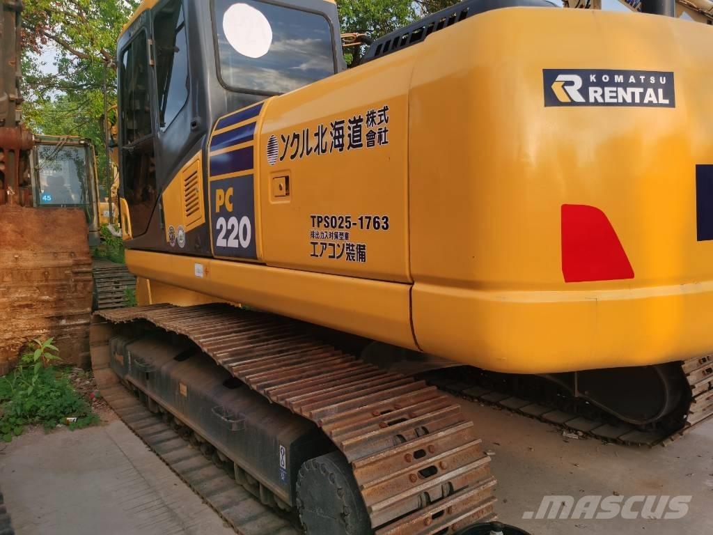 Komatsu PC 220-7 Kāpurķēžu ekskavatori