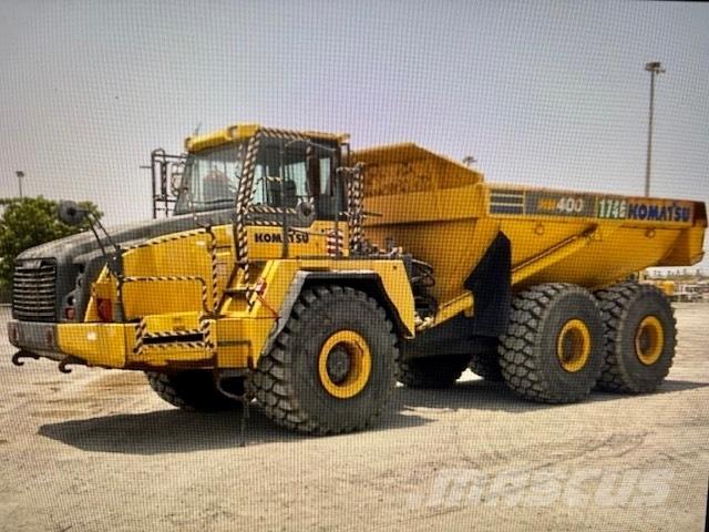 Komatsu HM 400-E Artikulētie pašizgāzēji