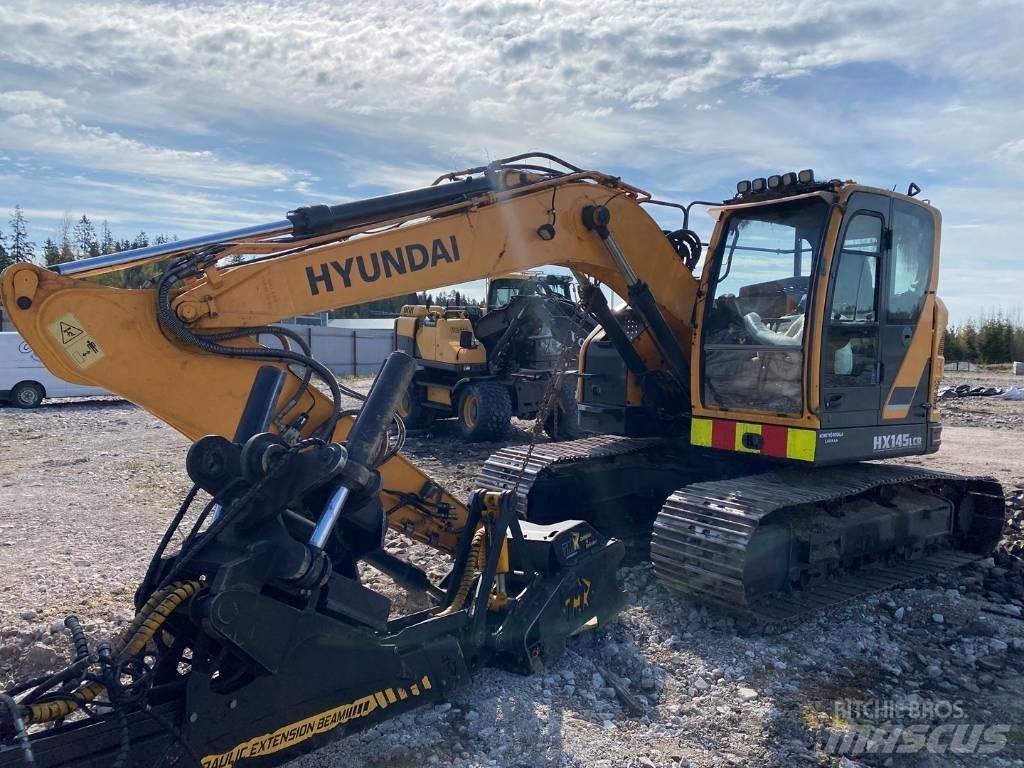 Hyundai HX 145 LCR Kāpurķēžu ekskavatori