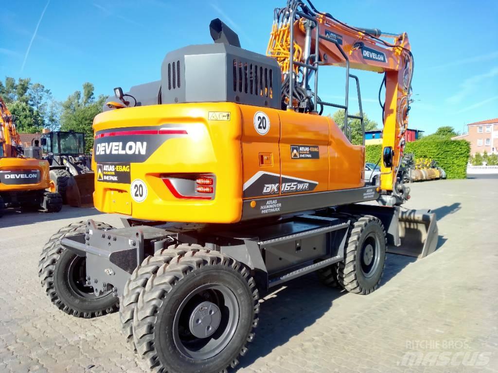 Develon DX 165 WR-7 Ekskavatori uz riteņiem