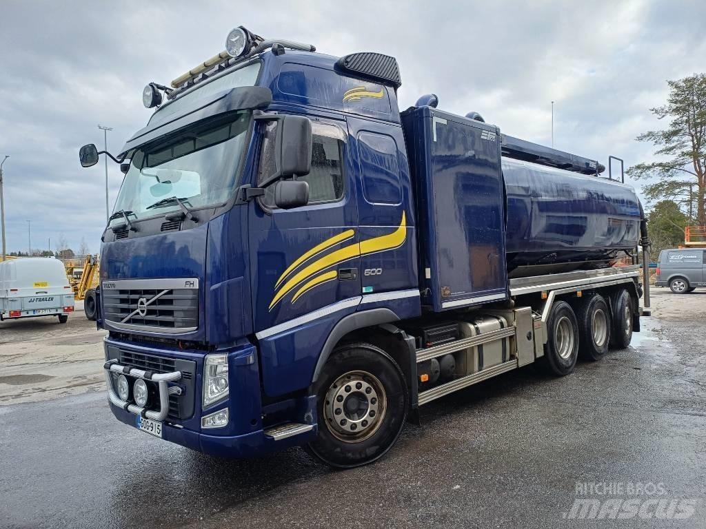 Volvo FM 500 Kombinētās vakumsūkņa mašīnas