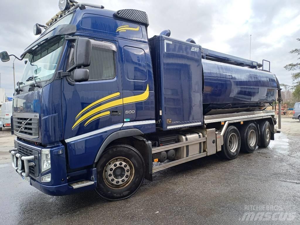 Volvo FM 500 Kombinētās vakumsūkņa mašīnas