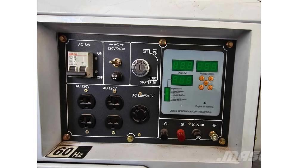 Mustang 6500 DP Dīzeļģeneratori