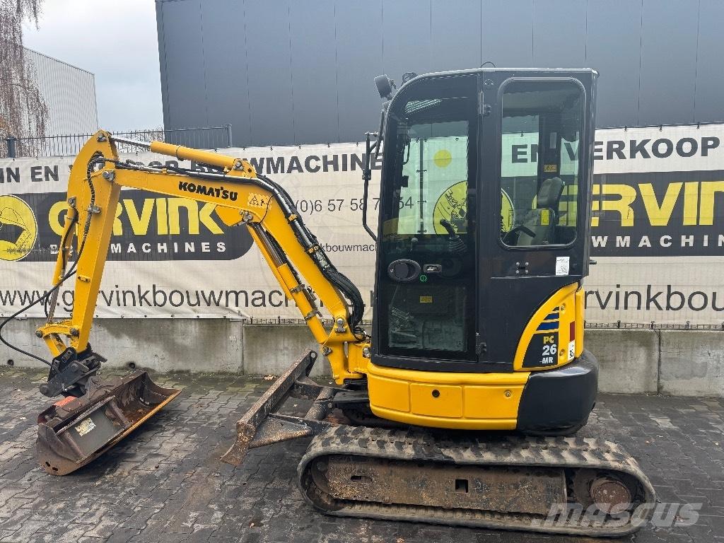 Komatsu PC 26 MR-3 Mini ekskavatori < 7 t