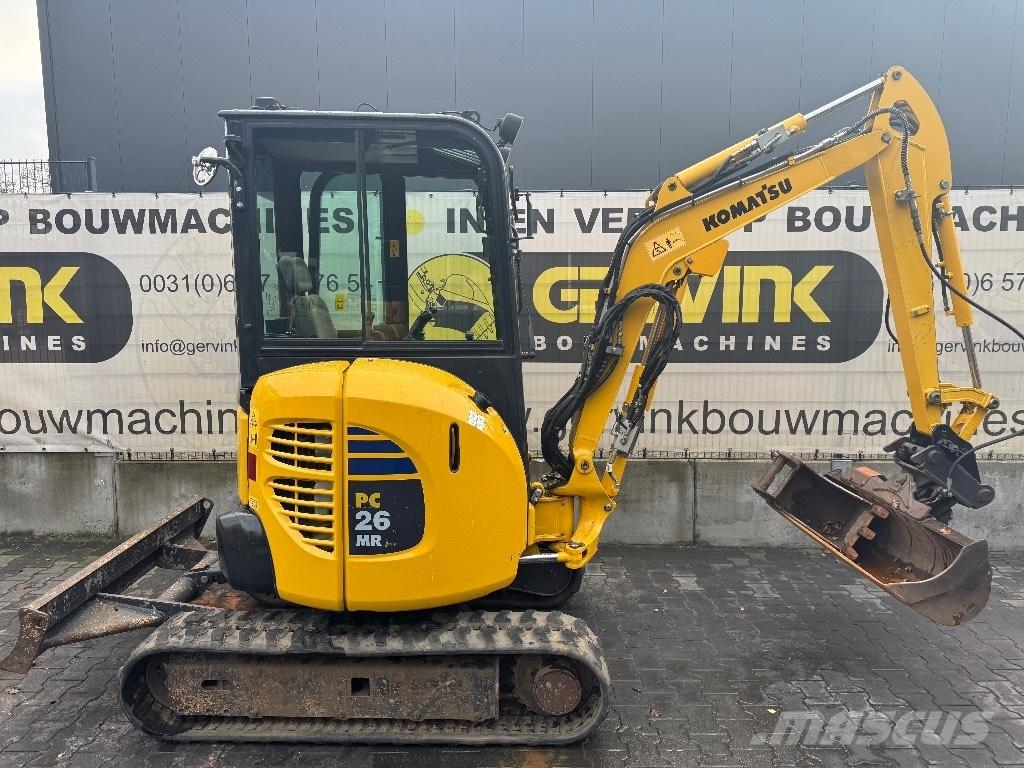 Komatsu PC 26 MR-3 Mini ekskavatori < 7 t