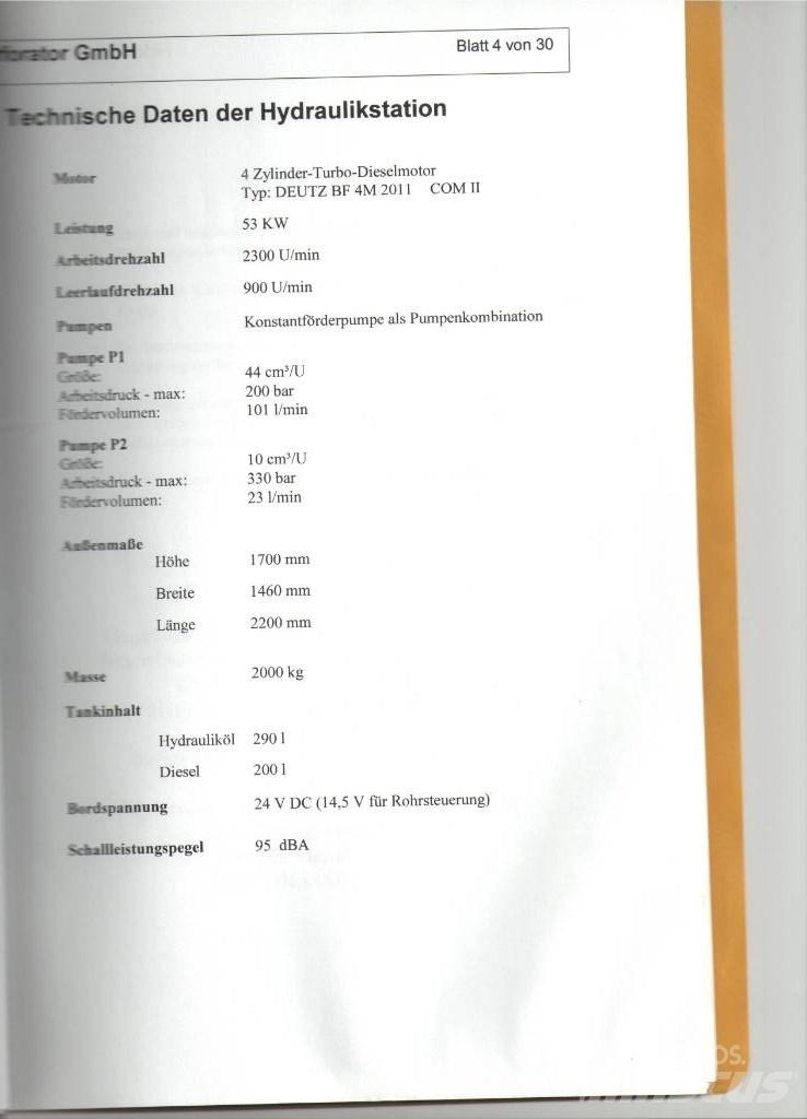  Perforator PBA100G Horizontālā virziena urbšanas iekārtas