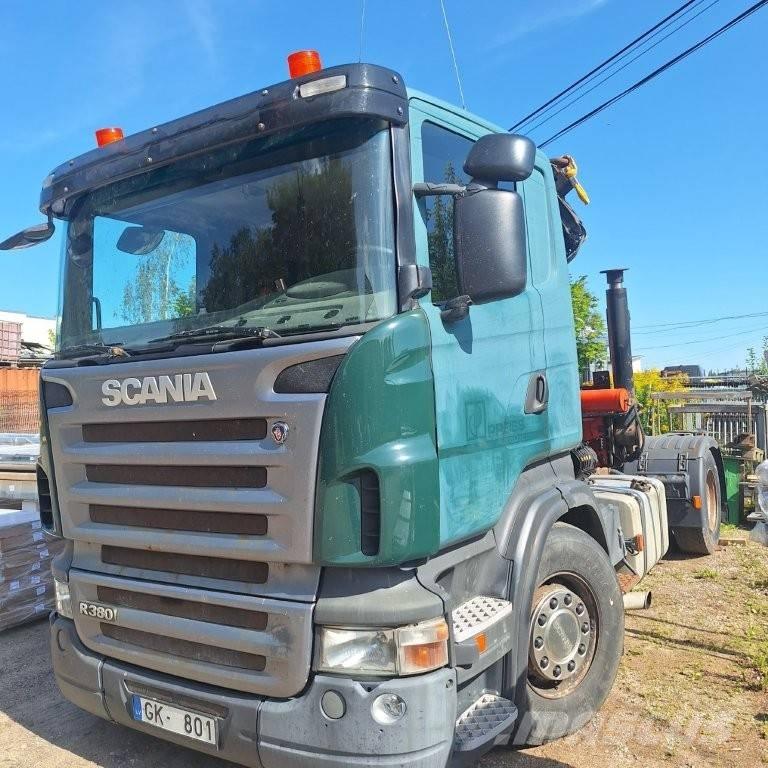 Scania R 380 Smagās mašīnas ar celtni