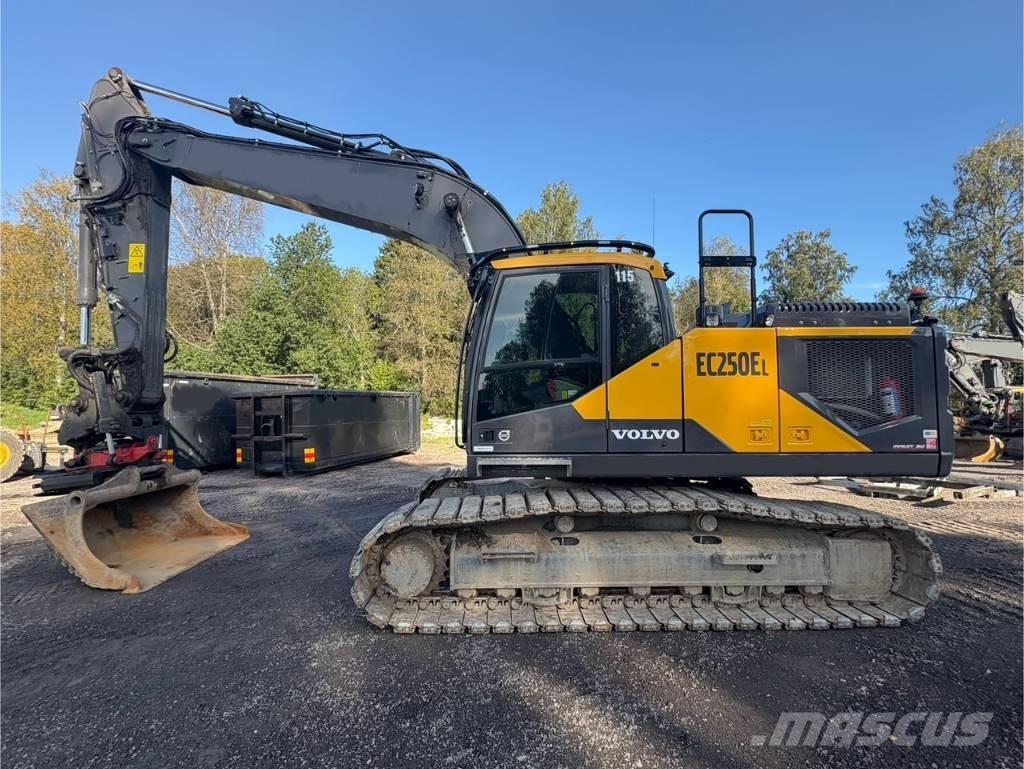 Volvo EC250 EL Kāpurķēžu ekskavatori