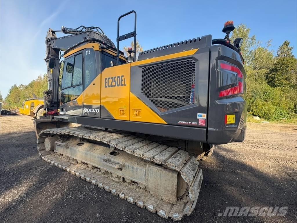 Volvo EC250 EL Kāpurķēžu ekskavatori