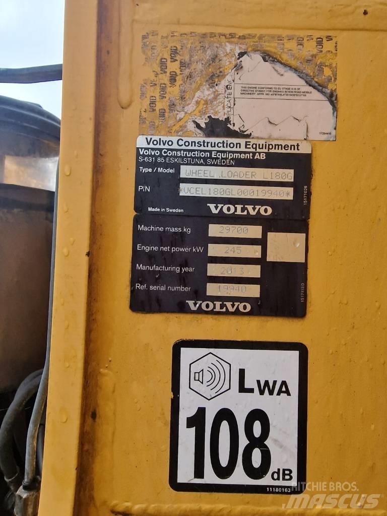 Volvo L180G Bj 2013' Iekrāvēji uz riteņiem
