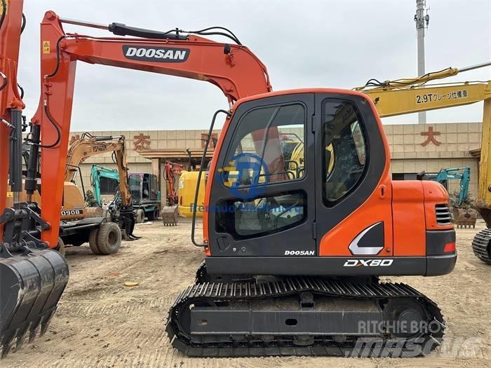 Doosan DX 80 Mini ekskavatori < 7 t