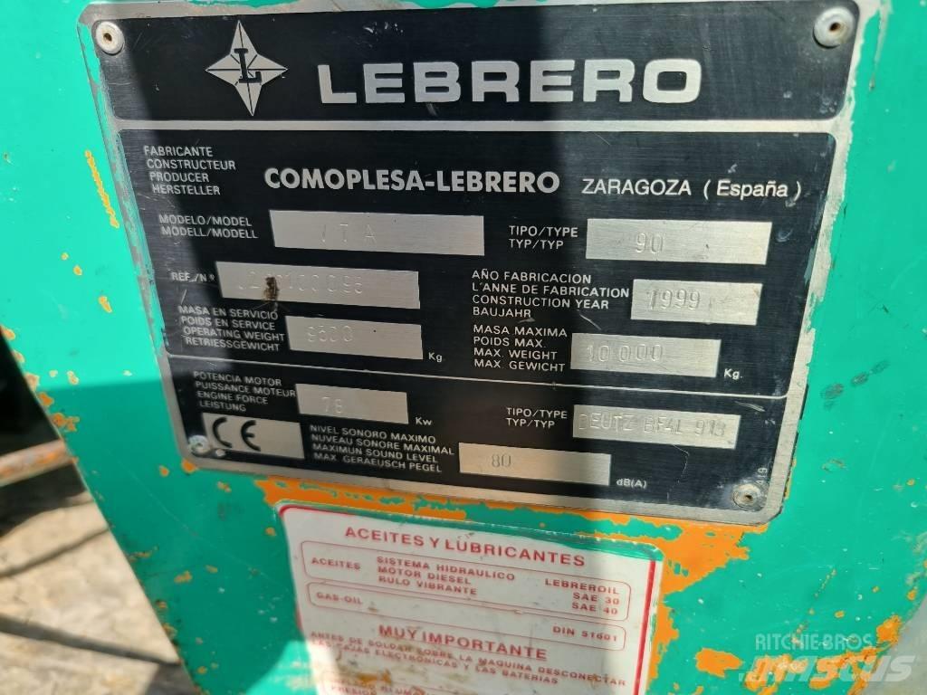 Lebrero VTA90 Divvalču grunts veltņi