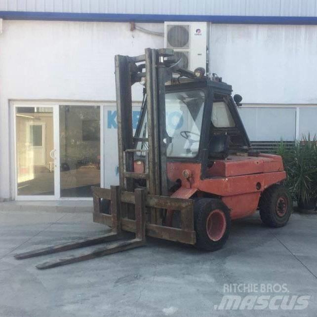 Linde H80D Tehnika ar dīzeļa dzinēju