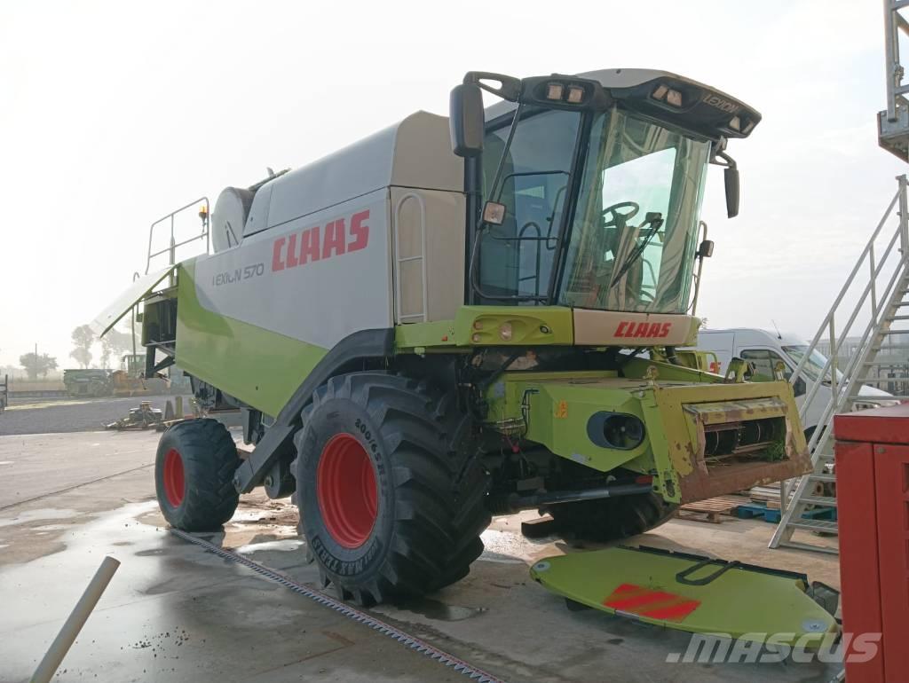 CLAAS Lexion 570 Ražas novākšanas kombaini