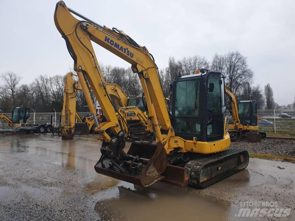 Komatsu PC55MR-5 Mini ekskavatori < 7 t