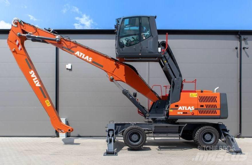 Atlas 270 M H Ekskavatori uz riteņiem