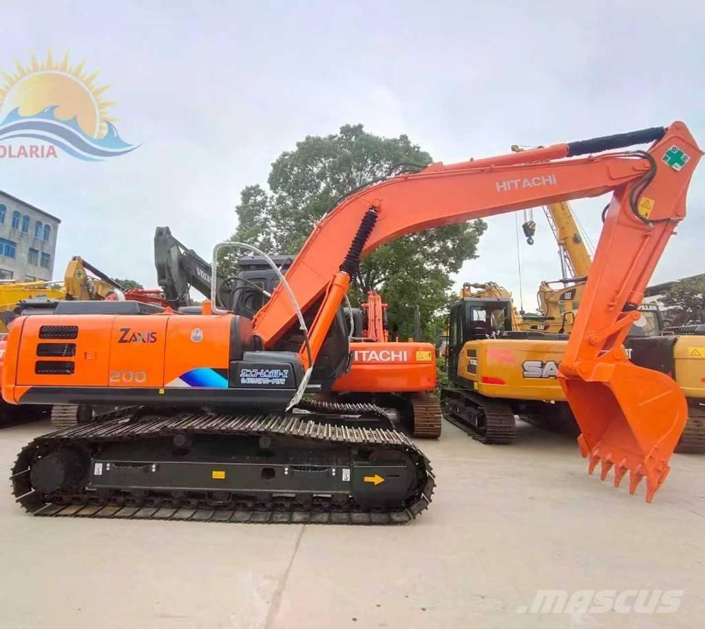 Hitachi ZX 200 Kāpurķēžu ekskavatori