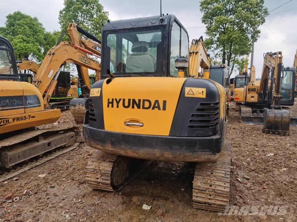 Hyundai R60 Kāpurķēžu ekskavatori