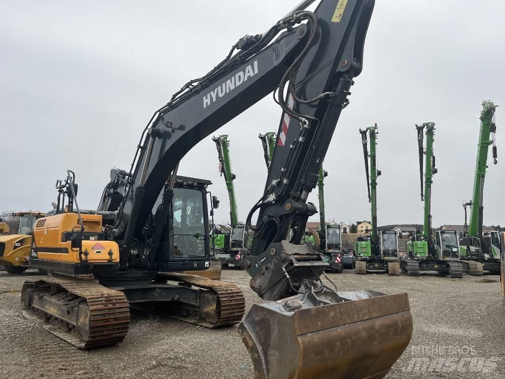 Hyundai HX 220 Kāpurķēžu ekskavatori