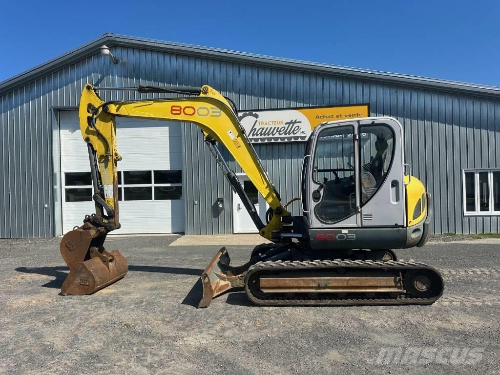 Wacker Neuson 8003 Kāpurķēžu ekskavatori