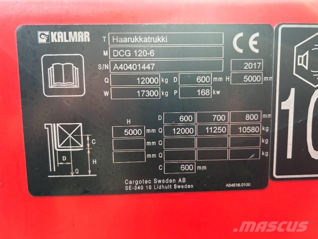 Kalmar DCG120-6 Tehnika ar dīzeļa dzinēju