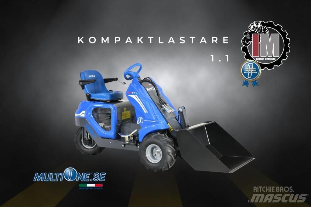 Multione 1.1 Lietoti riteņu kompaktiekrāvēji