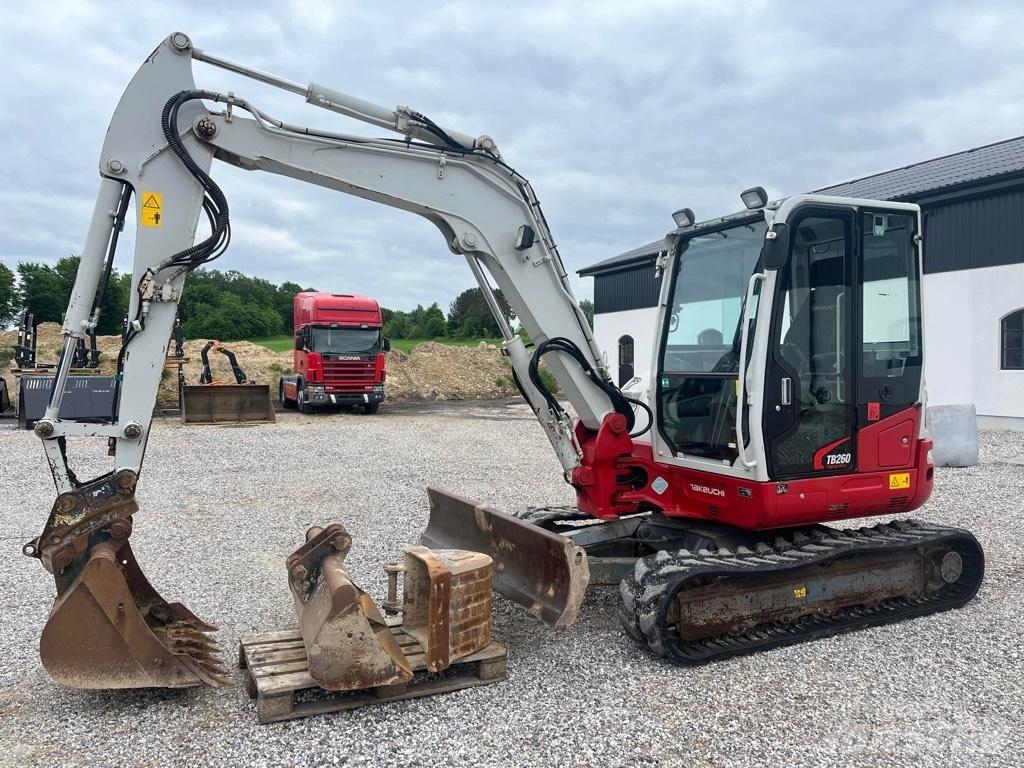 Takeuchi TB260 Mini ekskavatori < 7 t