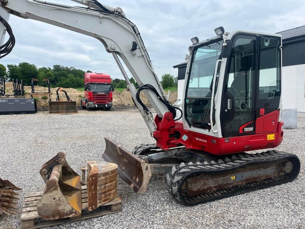 Takeuchi TB260 Mini ekskavatori < 7 t
