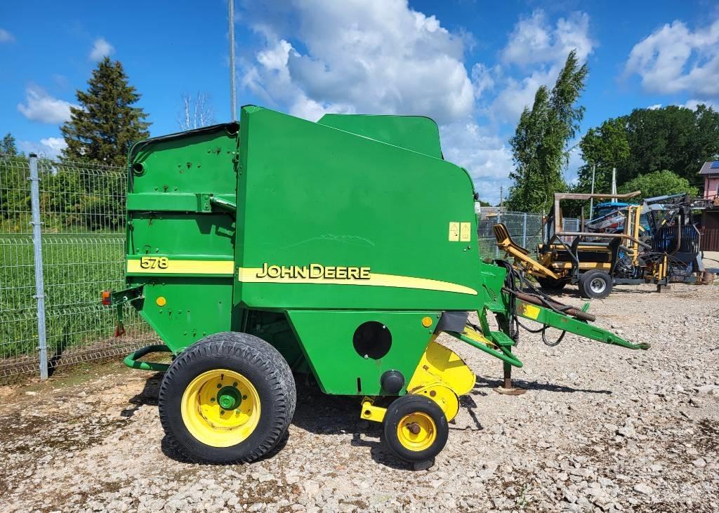 John Deere 578 Rituļu preses