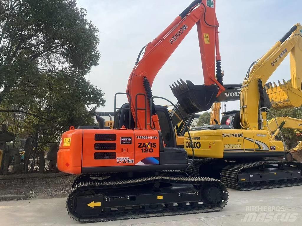 Hitachi ZX 120 Kāpurķēžu ekskavatori