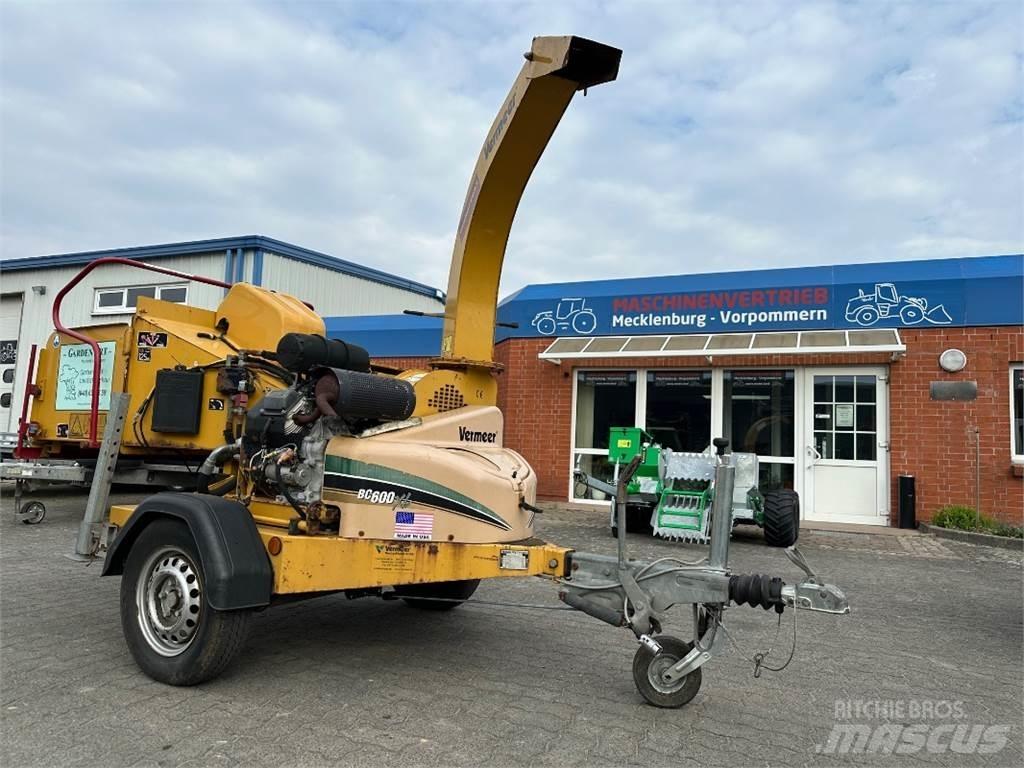 Vermeer BC 600XL Koksnes šķeldotāji