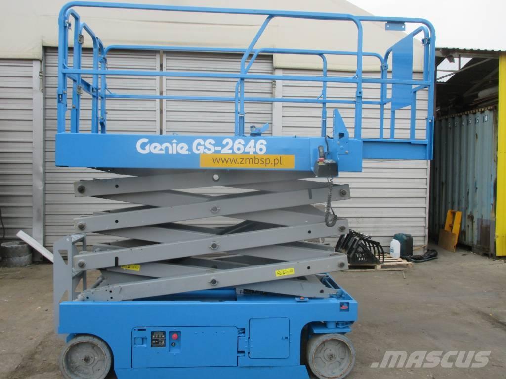 Genie GS 2646 Šķerveida pacēlāji