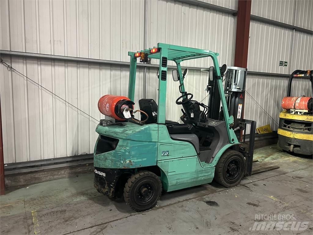 Mitsubishi FG25NT LPG tehnika